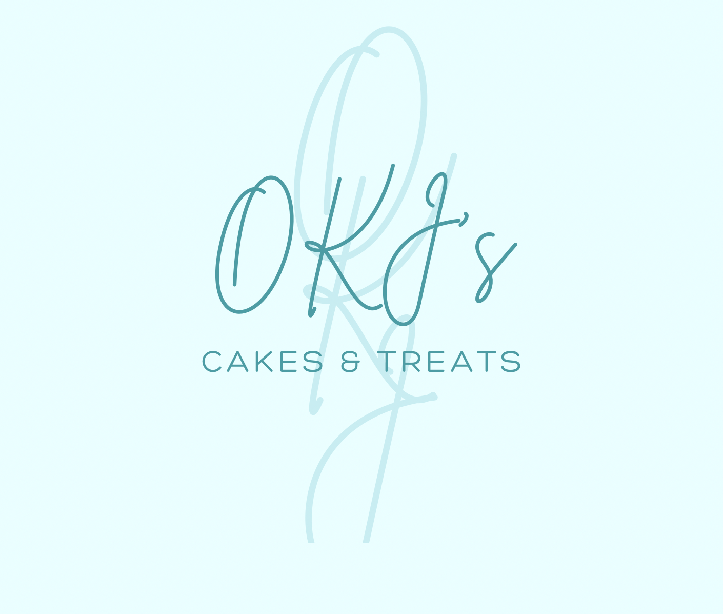 OKJs Cakes & Treats Logo